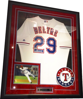 Adrian Beltre Autographed Signed Texas Rangers XL Jersey w/ JSA